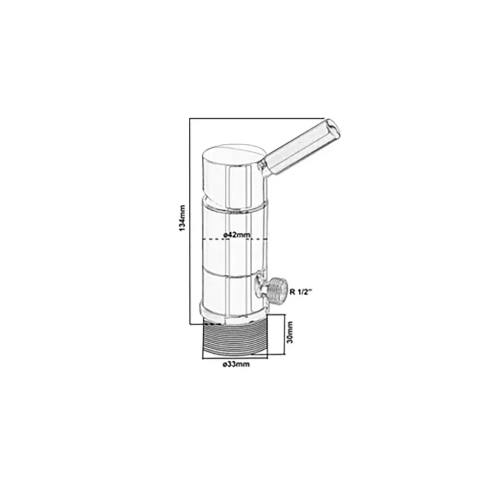 Reich Vector Shower Mixer - No Microswitch
