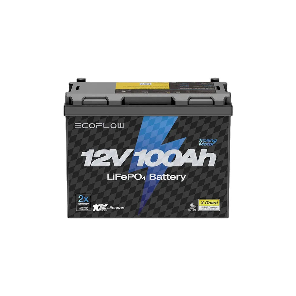 Ecoflow 100AH Lithium deep Cycle Battery