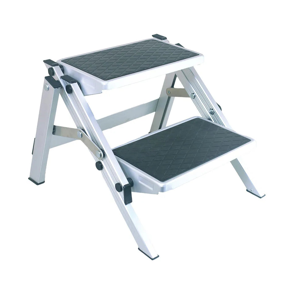 On The Road Dual Aluminium Folding Step