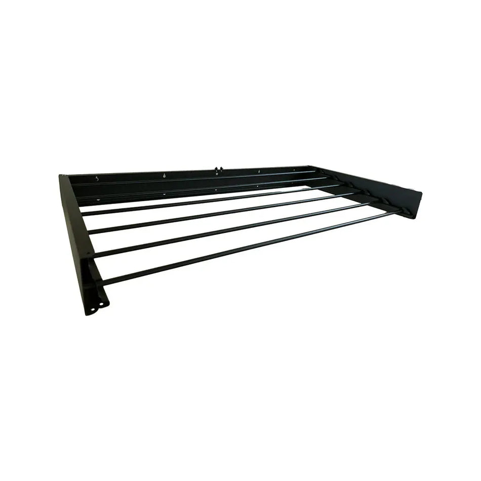 Wall Mounted Clothes Airer Black