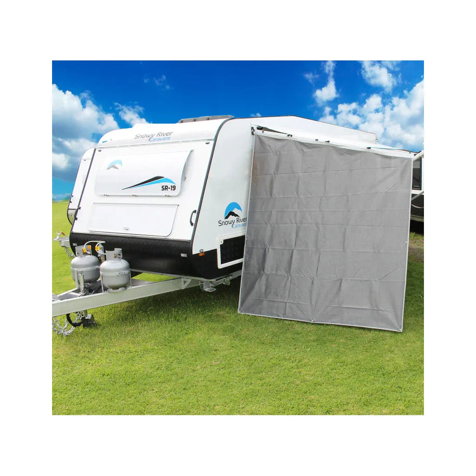 On The Road Privacy Screen Caravan End Wall
