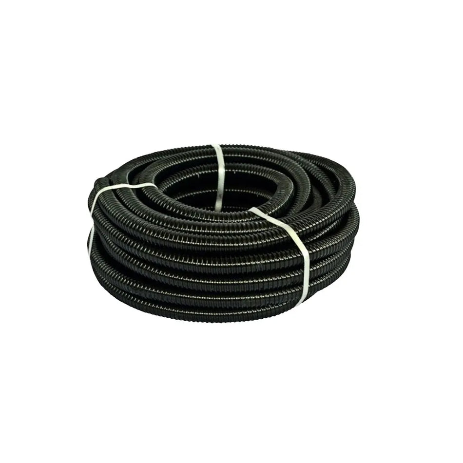 28mm Fluted Grey Water Hose - 10 Metre