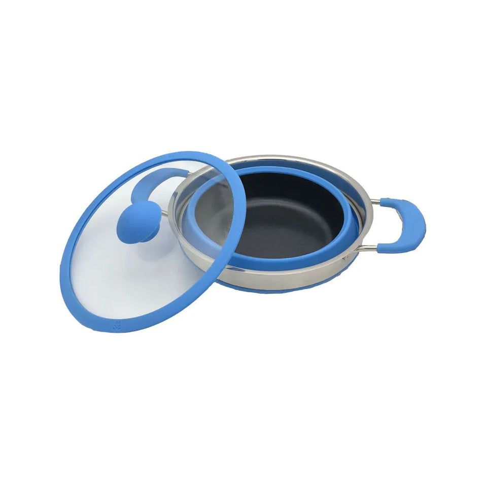 Collapsible 2.5Litre Silicone Pot Medium Non Stick