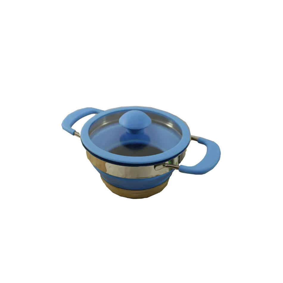 Collapsible 4 Litre Silicone Pot Large Non Stick