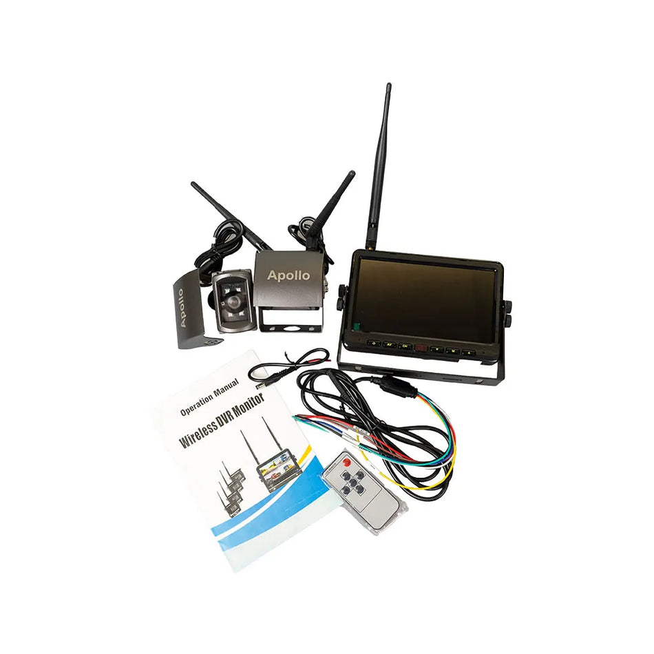 Apollo 7" Dual Wireless Reversing Camera System
